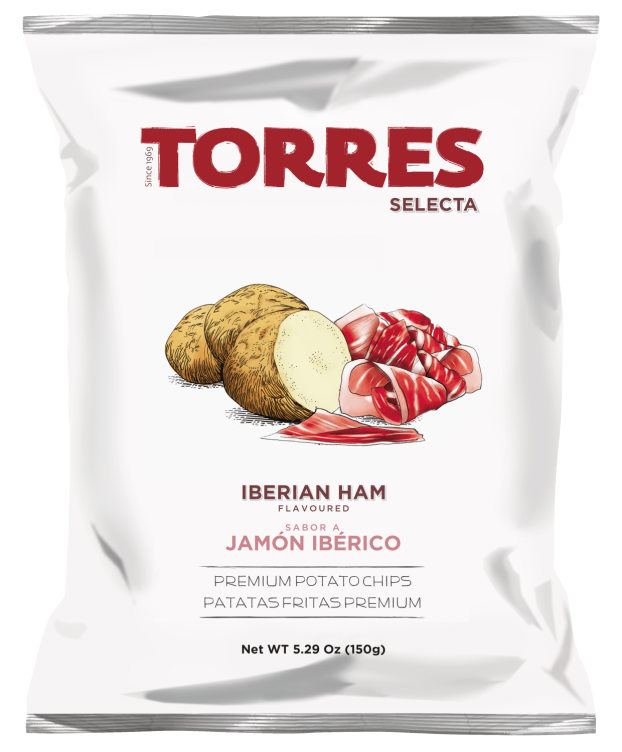 Potetchips Ibericoskinke 150g Torres