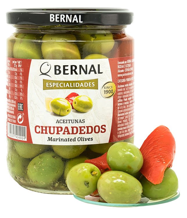 Oliven Chupadedos 436g Bernal