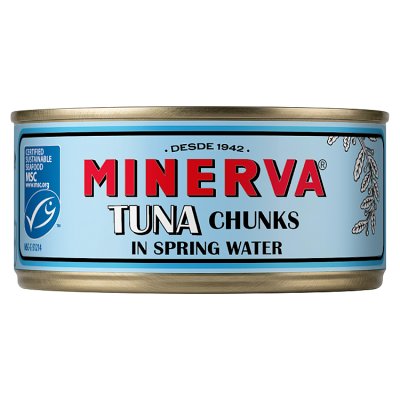 Minerva Tuna Chunks in Spring Water 160g