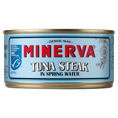 Minerva Tuna Steak in Spring Water 200g