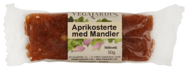 Aprikosterte til Ost m/Mandel 50g Vegajardin