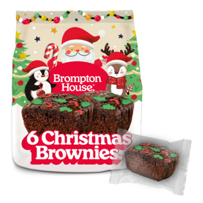 Brompton House Christmas Brownies 6 x 20g (120g)