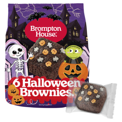 Brompton House Halloween Brownies 6 x 20g (120g)