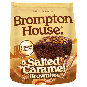 Brompton House Limited Edition Salted Caramel Brownies 120g (6x20g)