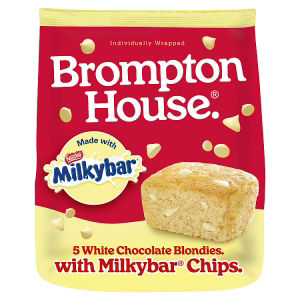 Brompton House White Chocolate Blondies with Milkybar Chips 100g (5x20g)