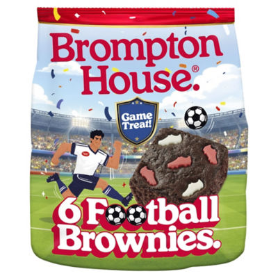 Brompton House Football Brownies 120g (6x20g)
