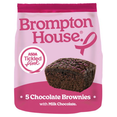 Brompton House Chocolate Brownies with Milk Chocolate 100g (5 x 20g)