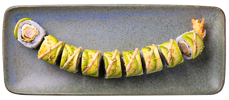 Tempura Dragerull m/ Scampi 227g Sushi Take