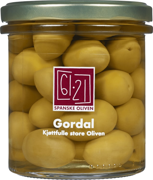 Gordal Oliven 350ml Aceitunas 61 21