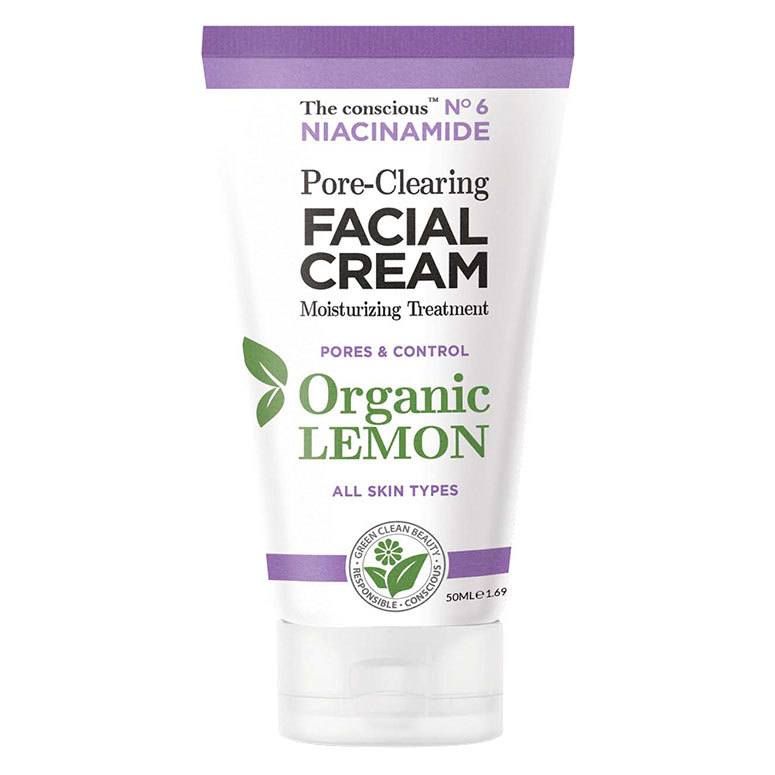 Biovène The Conscious™ Niacinamide Pore-Clearing Facial Cream Organic Lemon 50ml