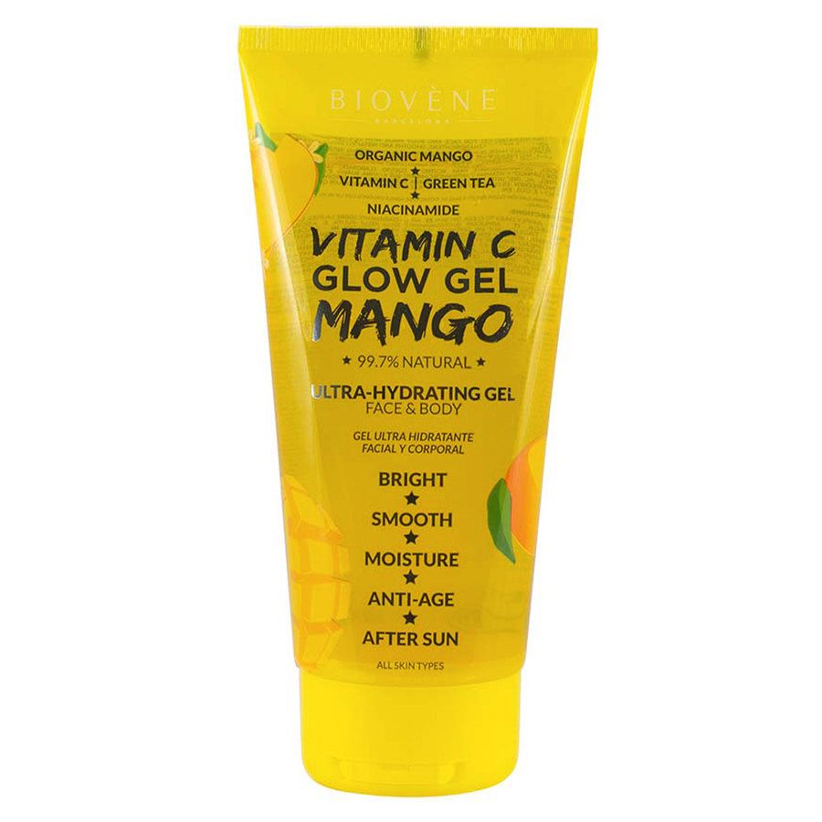 Biovène Vitamin C Glow Gel Ultra-Hydrating Organic Mango Body Treatment 200ml