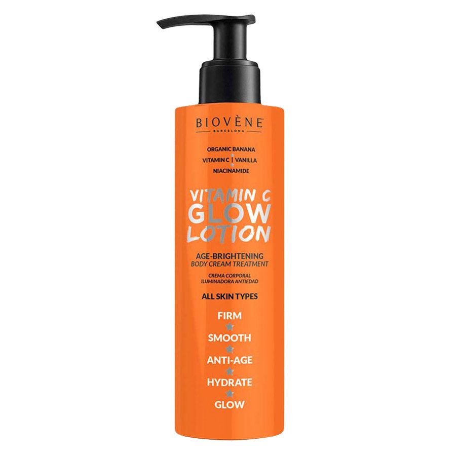 Biovène Vitamin C Glow Lotion Age-Brightening Organic Banana Body Cream 200ml