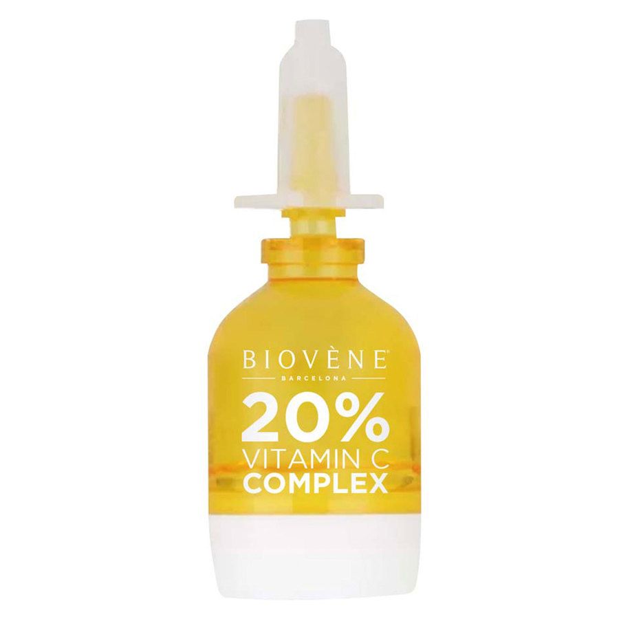 Biovène Glow Shot Age-Bright 20% Vit C + Organic Banana Facial Serum Treatment 10ml