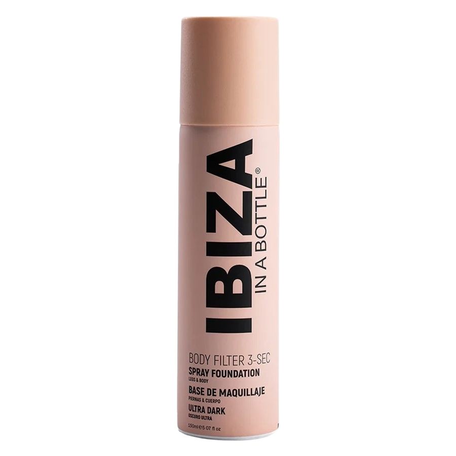 Biovène Ibiza 3-Sec Body Filter Anti-Aging Leg & Body Spray Foundation Ultra Dark 150ml