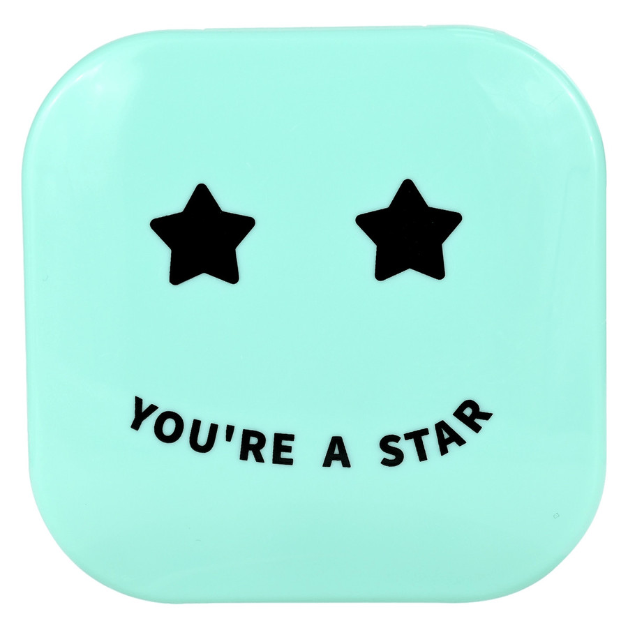 Pimple Star With Mirror Case Anti-Blemish Stars Turquoise 32pcs