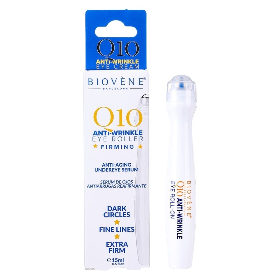 Biovène ANTI-WRINKLE Q10 EXTRA FIRMING Undereye Roll-On Concentrate 15ml