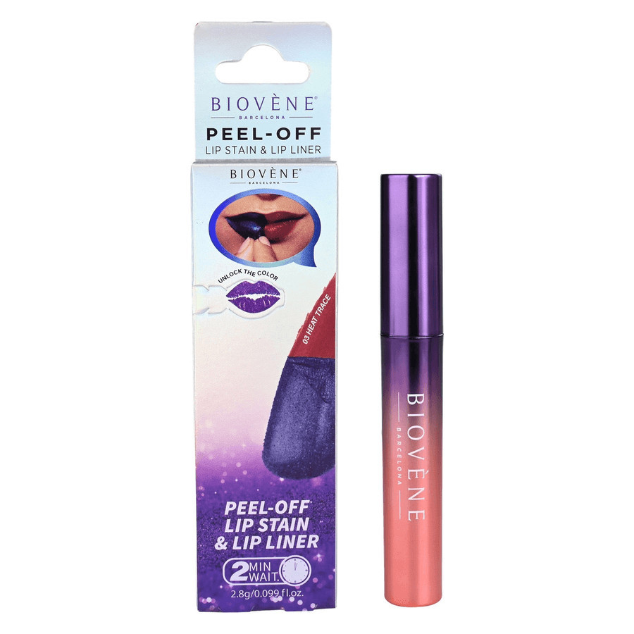 Biovène Peel-Off Perfect Reveal Lip Stain & Liner In One Bare Flick Heat Trace