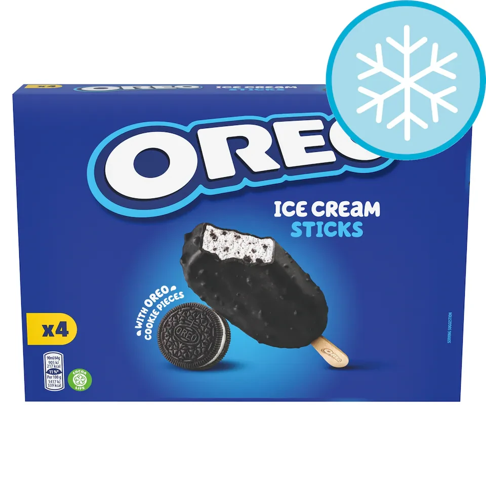 Oreo Ice Cream Sticks 4x90ml