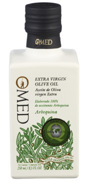 O-med E.v.o.o Arbequina White Bottle 250ml 100% Arbequina
