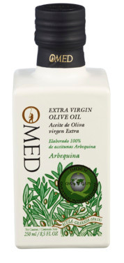 O-med E.v.o.o Arbequina White Bottle 250ml 100% Arbequina