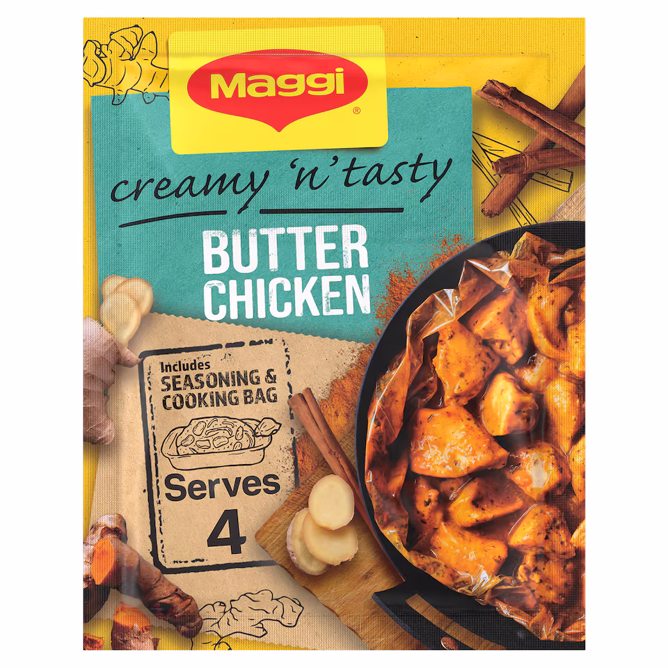 Maggi So Juicy Creamy Butter Chicken Recipe Mix 41g