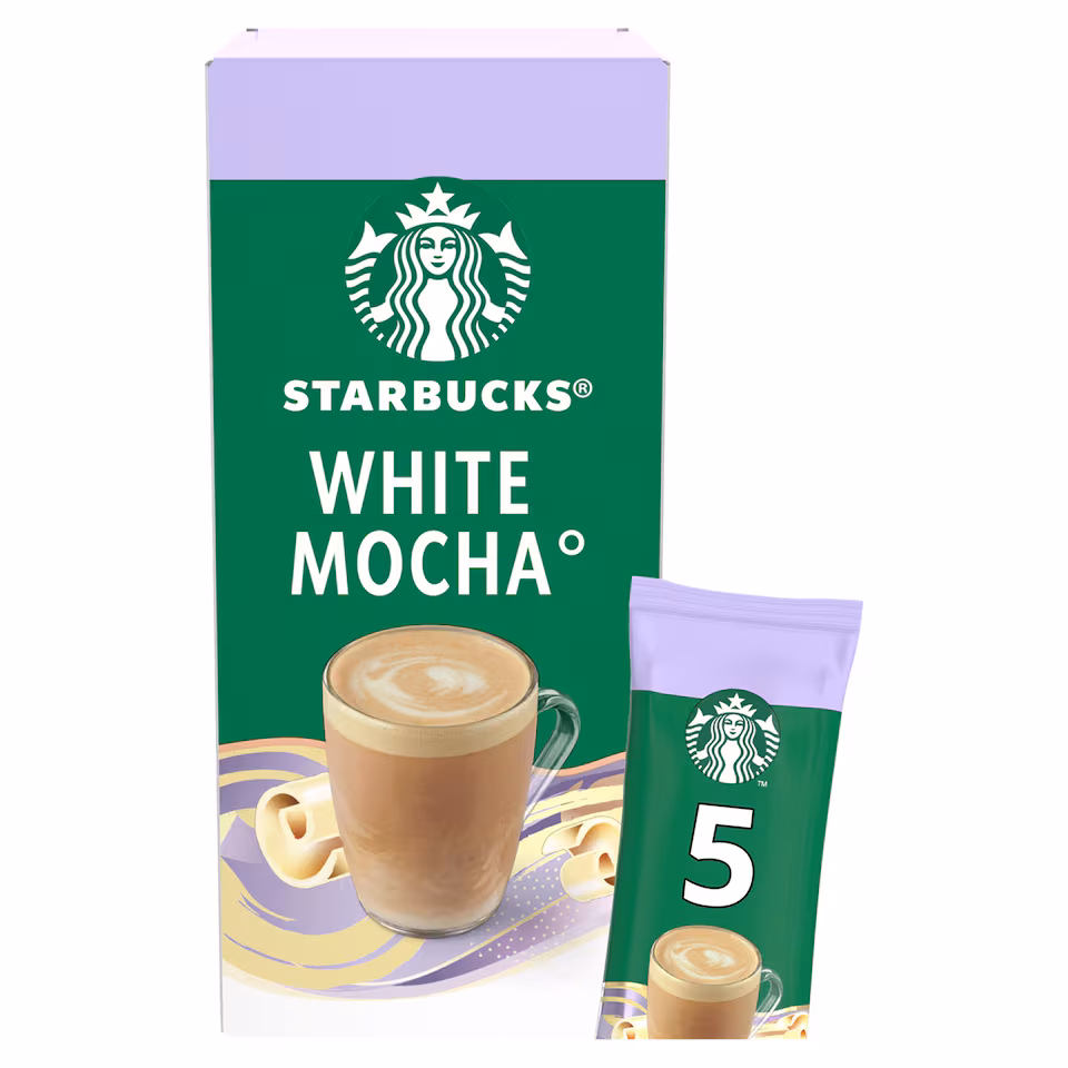 Starbucks White Mocha Instant Coffee Sachets 5x24g