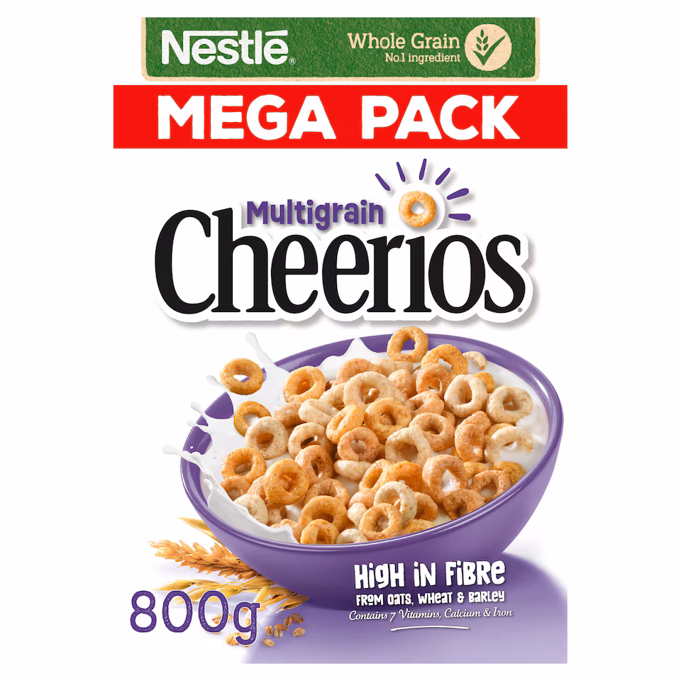 Nestlé Cheerios Multigrain Cereal 800g