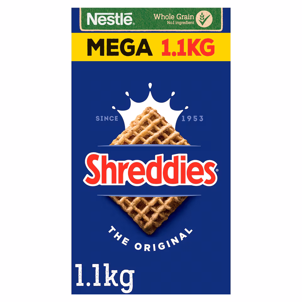 Nestle Shreddies Original Cereal 1.1kg