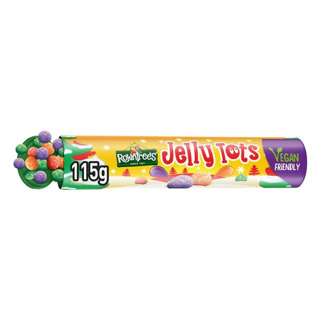 Rowntree’s Jelly Tots Sweets Giant Tube 115g