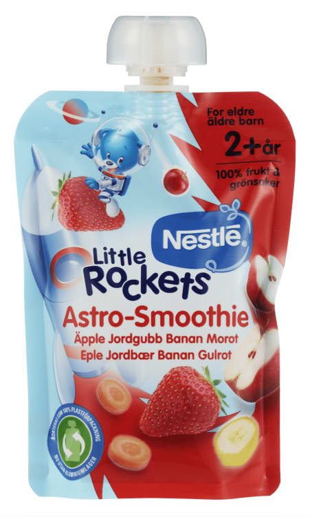 Little Rockets Smoothie Jordbær 150g Nestle