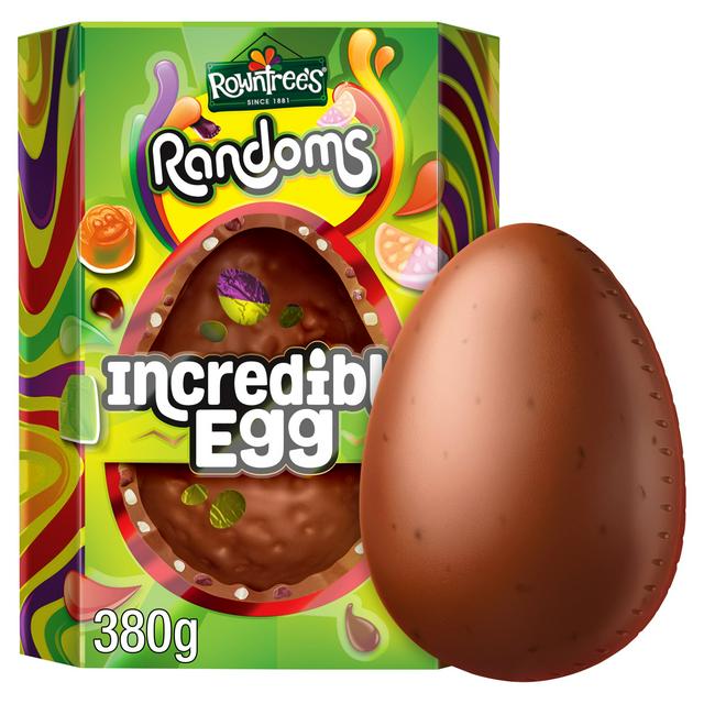 Rowntree's Extra Large Randoms Milk Chocolate Incredible Easter Egg 380g