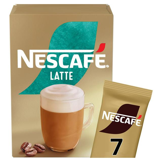 Nescafe Latte Instant Coffee Sachets x7 126g