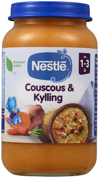 Couscous&Kylling 1-3 År 220g Nestle