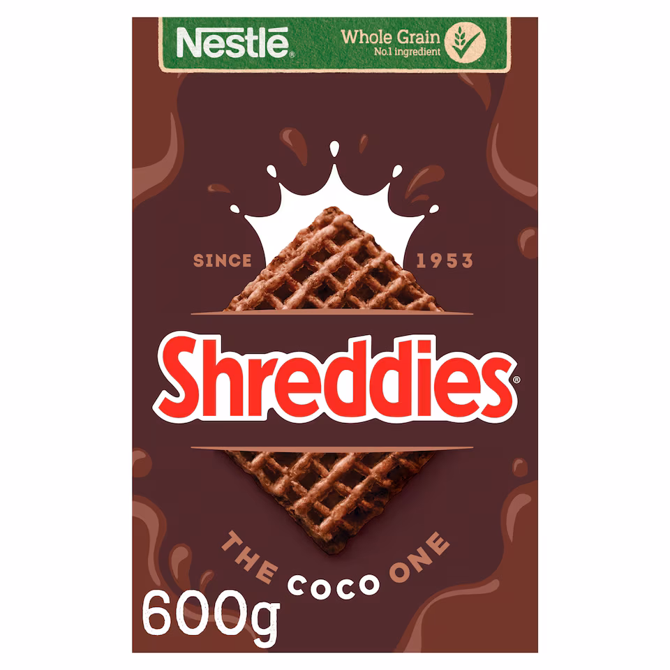Nestle Shreddies Coco Cereal 600g