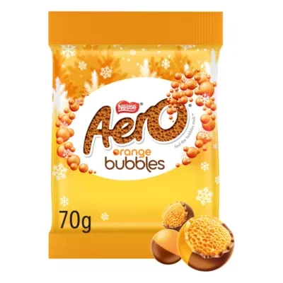 Aero Bubbles Orange Chocolate Share Bag 70g