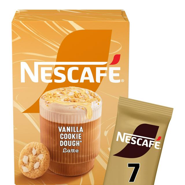 Nescafé 7 x 19.5g Vanilla Cookie Dough Latte Sachets