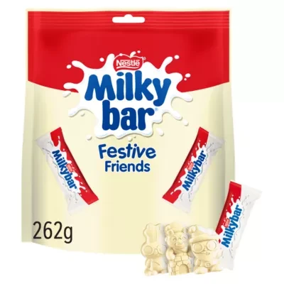 Milkybar Festive Friends White Chocolate Share Bag 262g