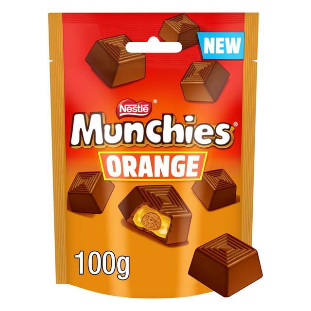 Munchies Orange Flavoured Chocolate Share Bag 100g