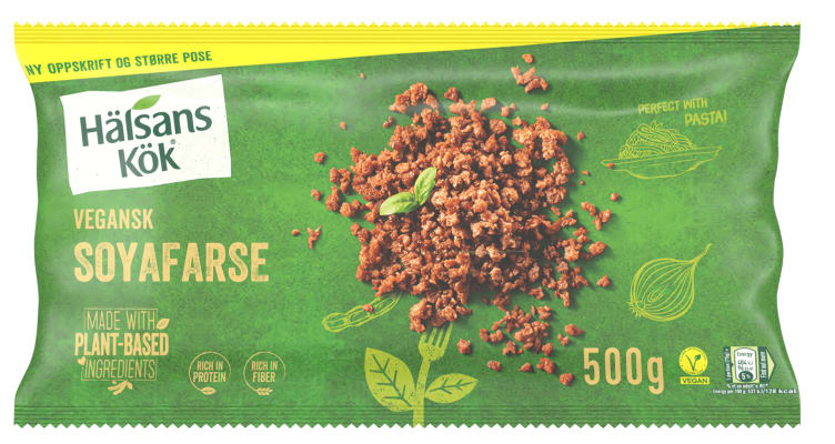 Vegan Soyafarse 500g Hälsans Kök