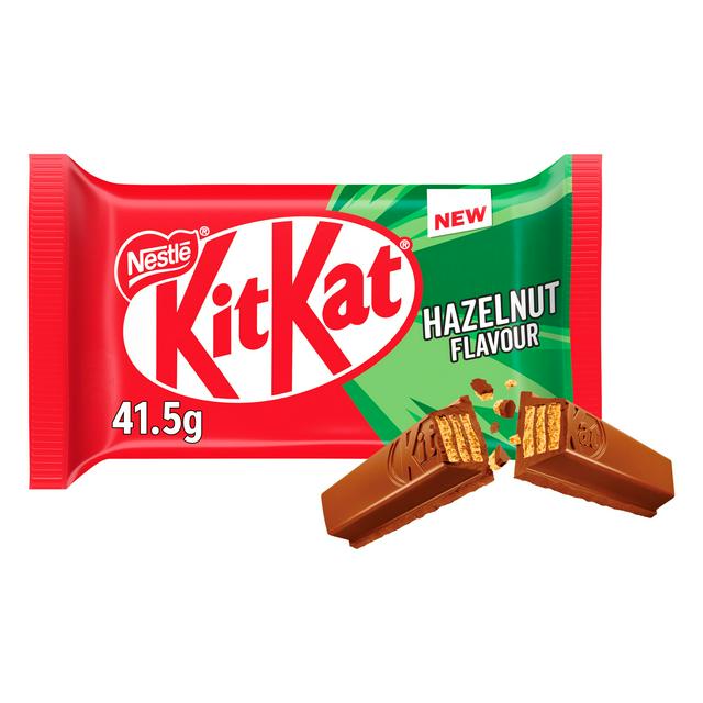KitKat 4 Finger Hazelnut Chocolate Bar 41.5g