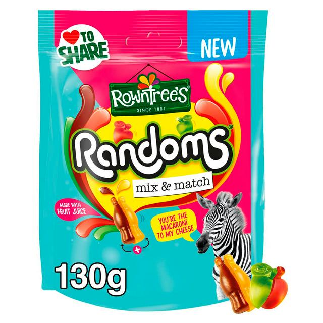Rowntree's Randoms Mix & Match Sweets Sharing Bag 130g