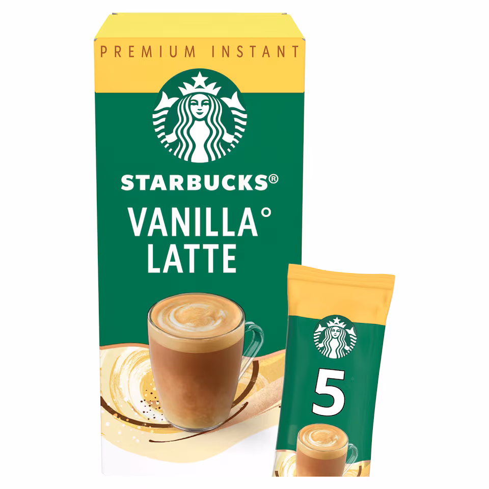 Starbucks Vanilla Latte 5 x 21.5g