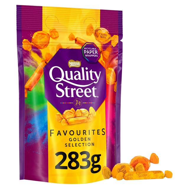 Quality Street Golden Selection Chocolate Bag 283g