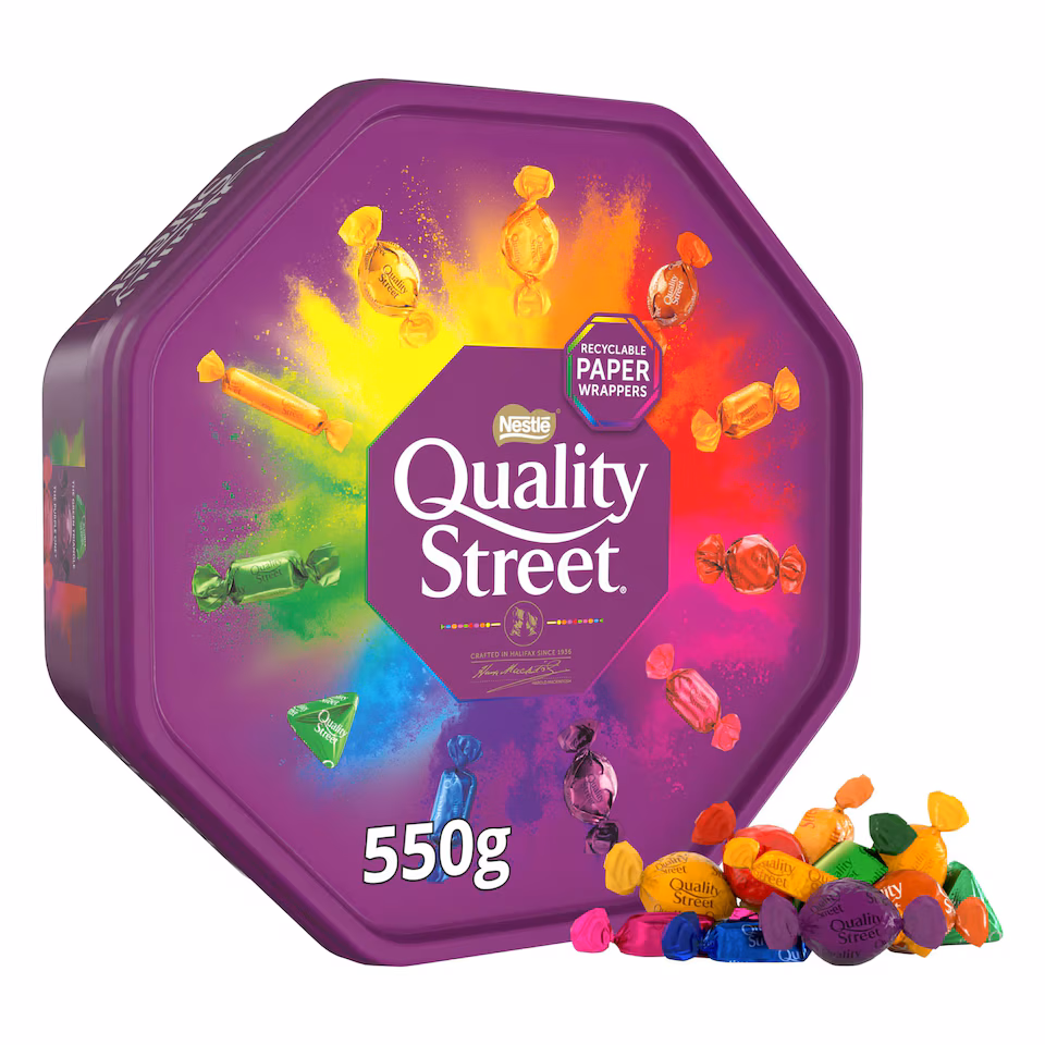 Quality Street Chocolate Tub 550g