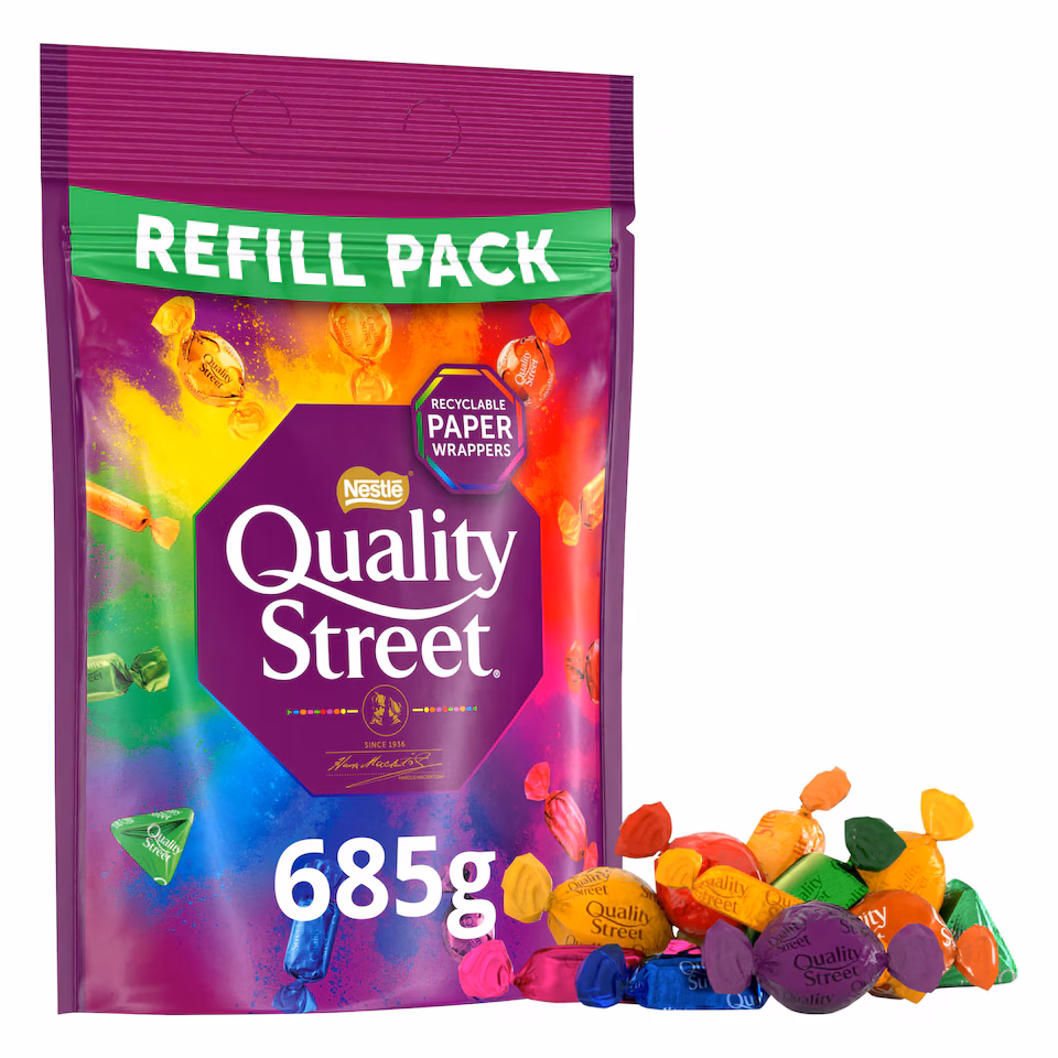 Quality Street Chocolate Large Refill Bag 685g