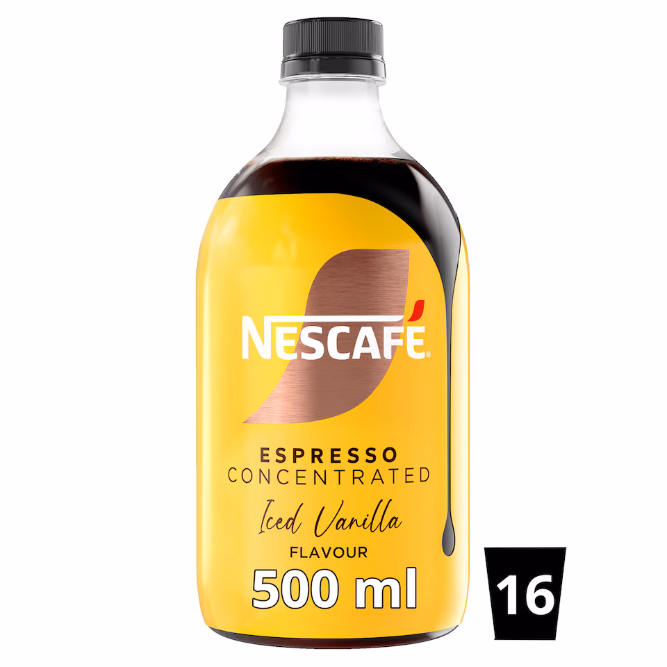 Nescafe Iced Coffee Espresso Concentrated Vanilla Flavour 500ml
