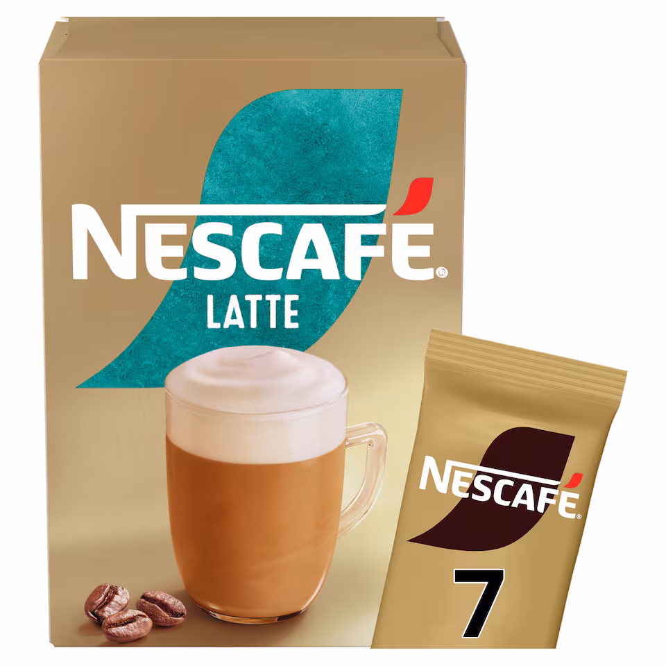 Nescafe Latte Instant Coffee 7 Sachets