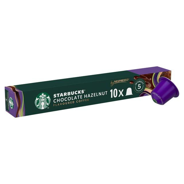 Starbucks Chocolate Hazelnut by Nespresso Coffee Pods 51g