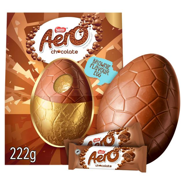 Aero Extra Large Chocolate Brownie Flavour Egg 222g