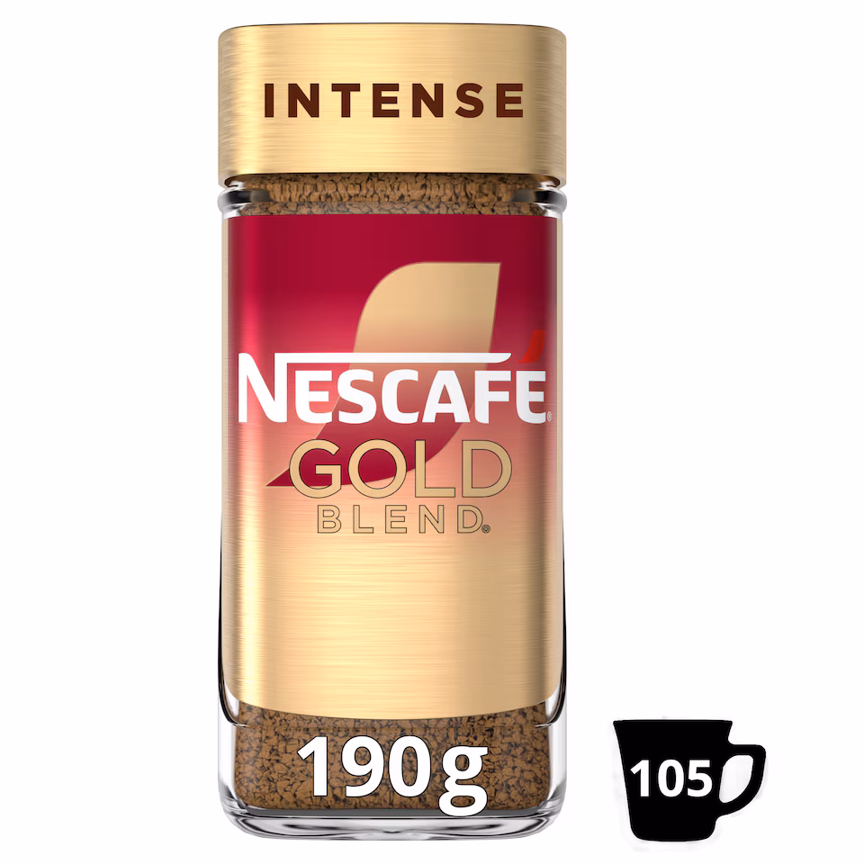 Nescafe Gold Blend Intense Instant Coffee 190g